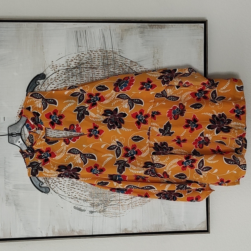 New Monteau Floral Romper Size M